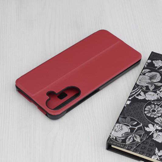 Hoes voor Samsung Galaxy A36 A366, Techsuit, eFold, Rood