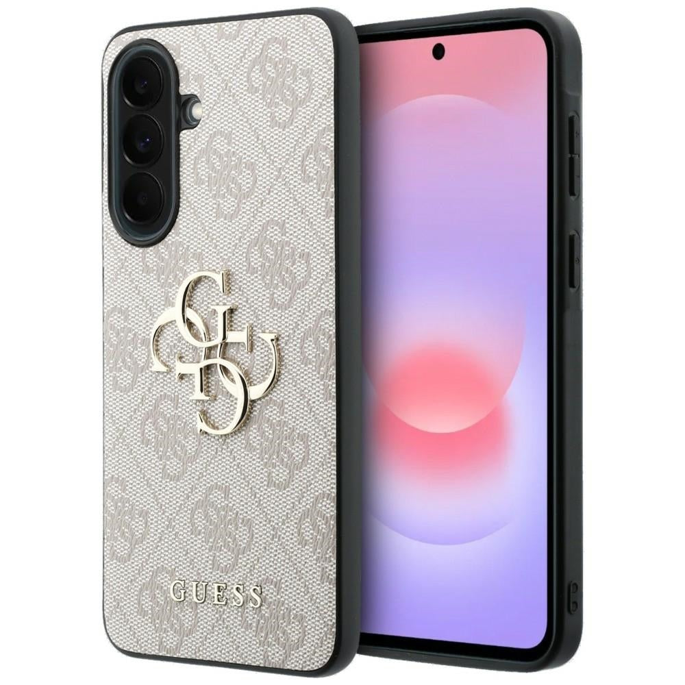 Case for Samsung Galaxy A37 5G, Guess, 4G Big Logo, Pink