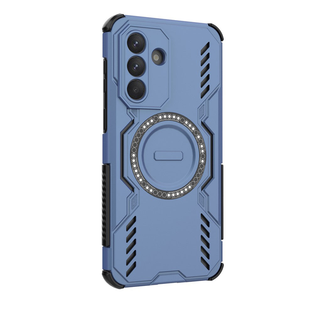 MagSafe hoesje voor Samsung Galaxy A37 5G, Techsuit, ArmorMag, Blauw