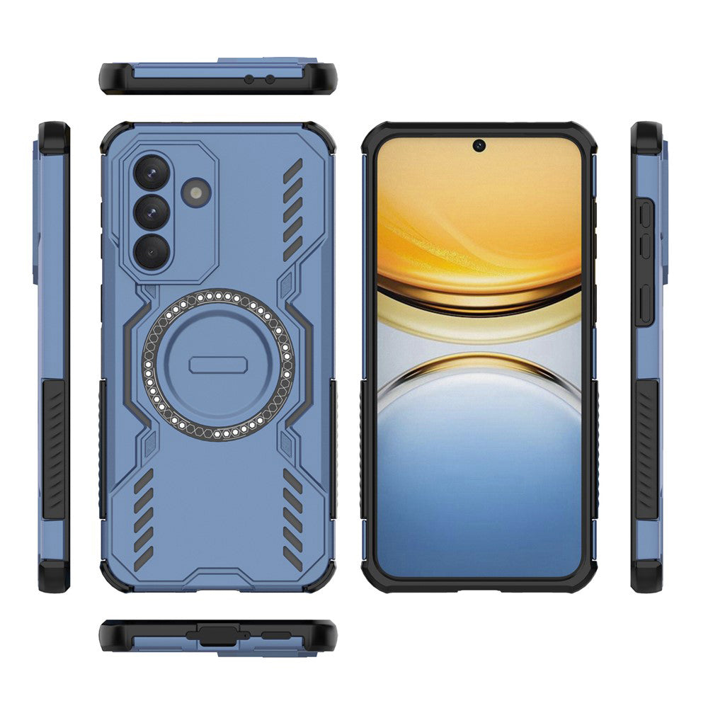 MagSafe hoesje voor Samsung Galaxy A37 5G, Techsuit, ArmorMag, Blauw