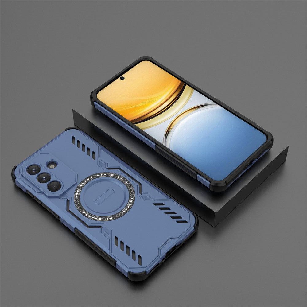 MagSafe hoesje voor Samsung Galaxy A37 5G, Techsuit, ArmorMag, Blauw