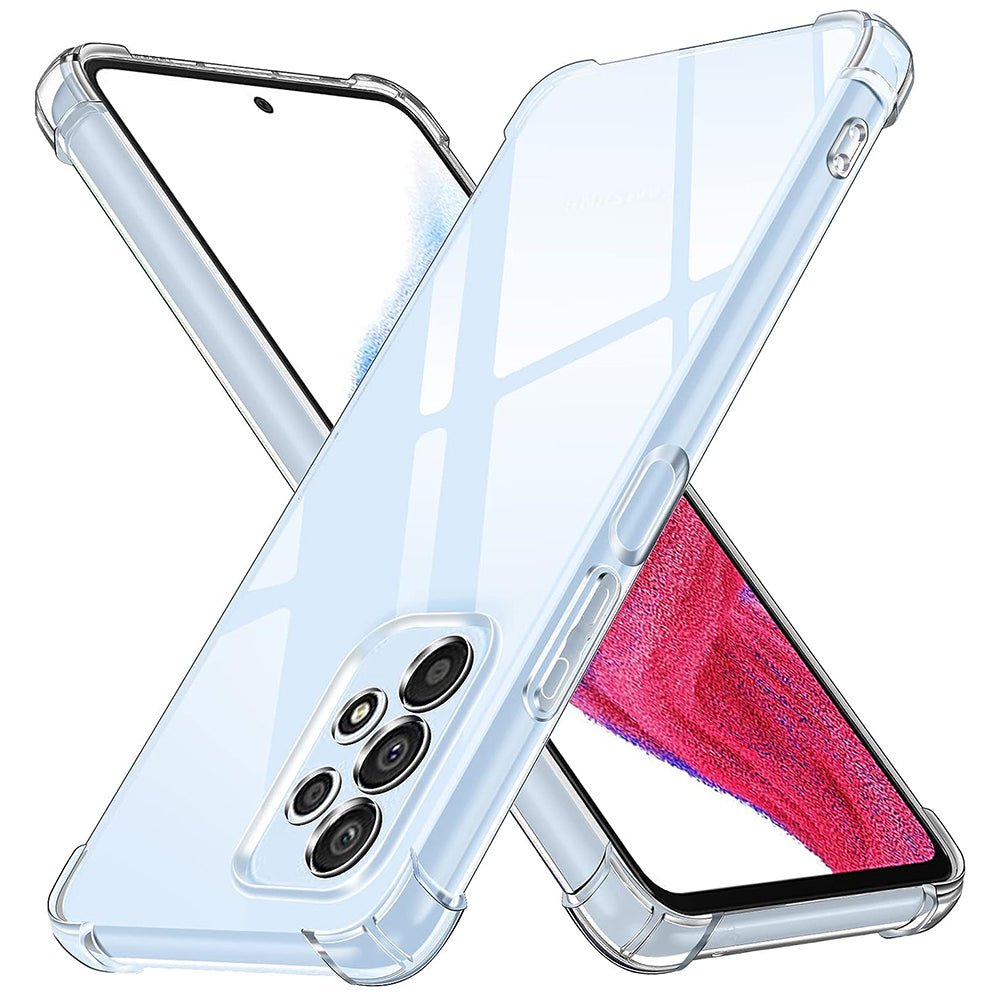 Coque pour Samsung Galaxy A53 5G A536, Techsuit, Anti-choc Claire, Transparente