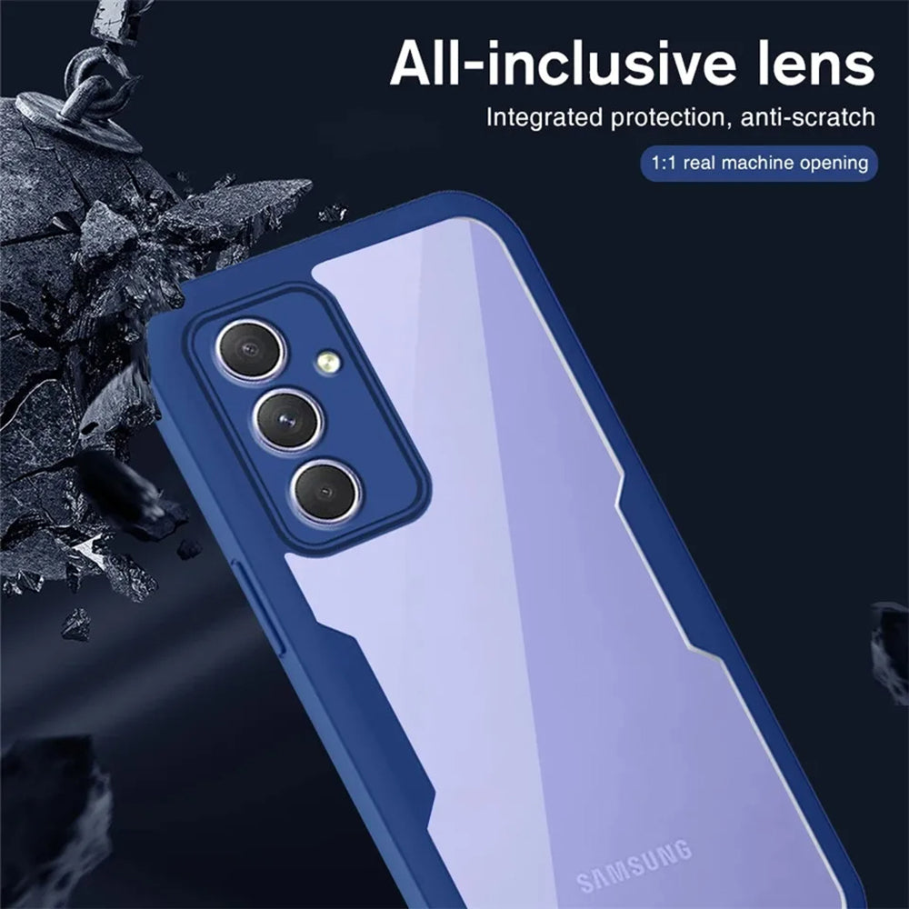 Coque pour Samsung Galaxy A54 A546, Techsuit, ColorVerse 360, Bleue