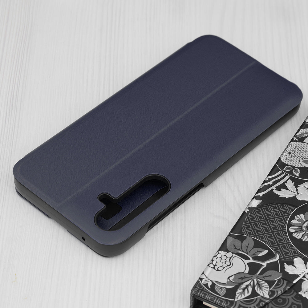 Coque pour Samsung Galaxy A55 5G A556, Techsuit, eFold, Bleu Foncé