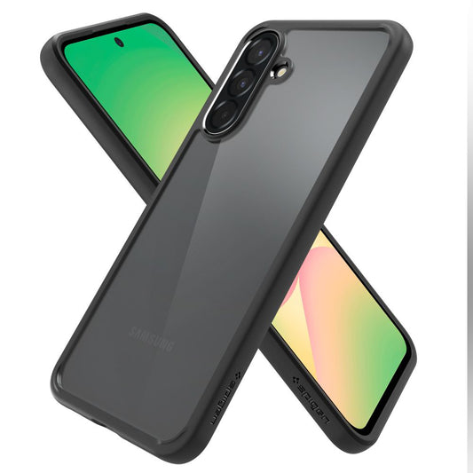 Hoes voor Samsung Galaxy A56 A566, Spigen, Ultra Hybrid, Matzwart ACS09293