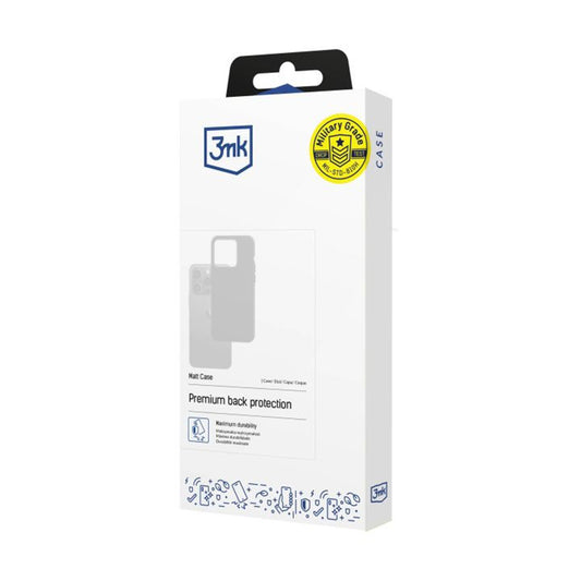 Hoes voor Samsung Galaxy A57 5G, 3MK, Mat Zwart