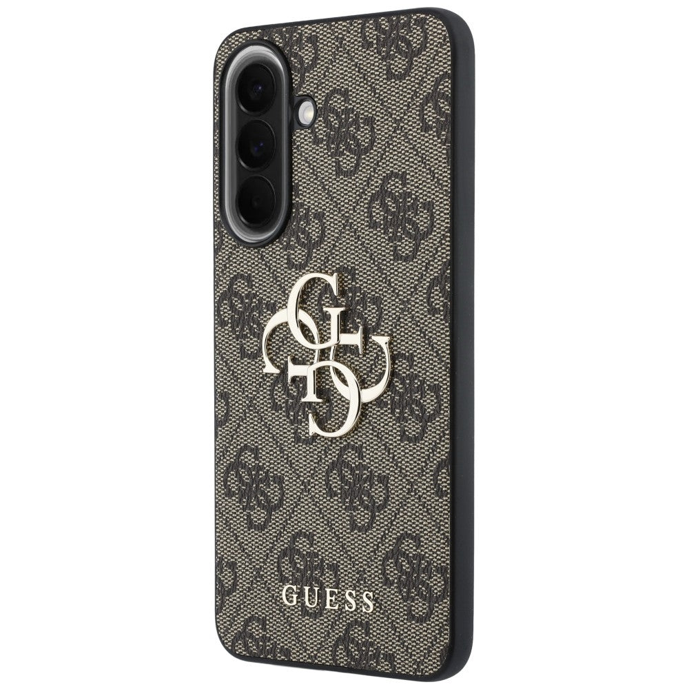 Case for Samsung Galaxy A57 5G, Guess, 4G Big Logo, Brown