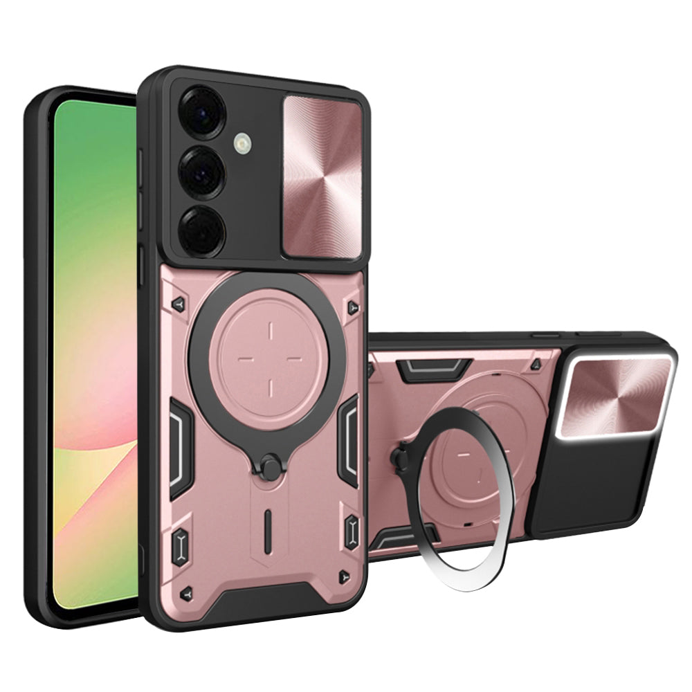 Hülle für Samsung Galaxy A57 5G, Techsuit, CamGuard Pro, Roségold