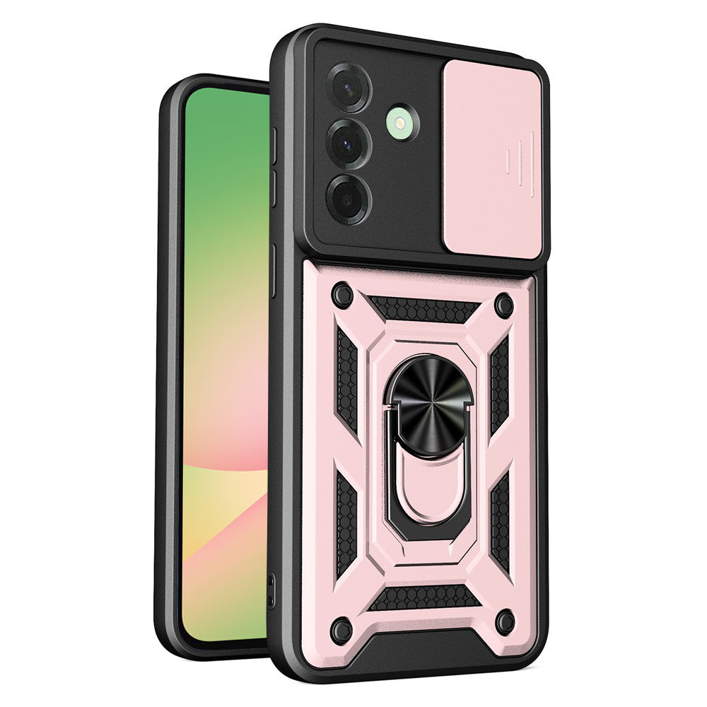 Hoes voor Samsung Galaxy A57 5G, Techsuit, CamShield, Rosé Goud