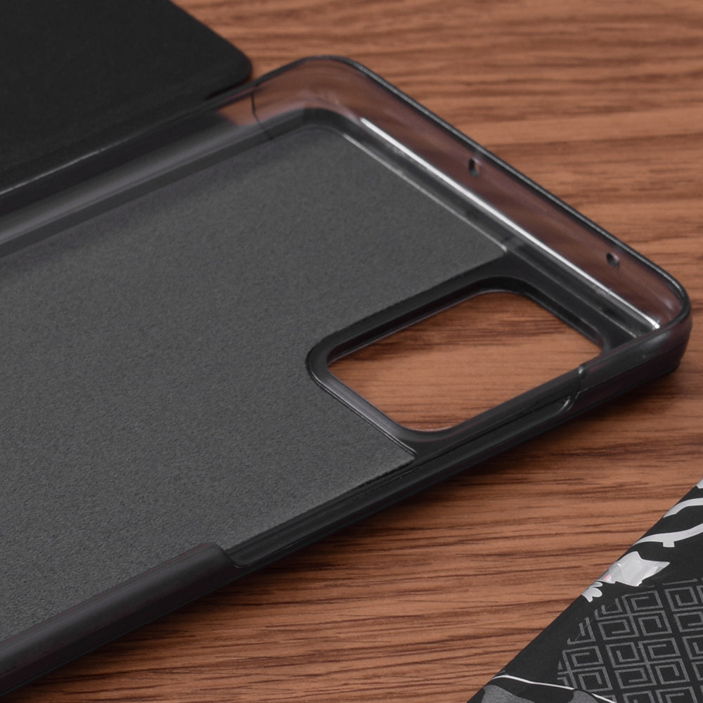 Coque pour Samsung Galaxy A71 A715, Techsuit, eFold, Noire