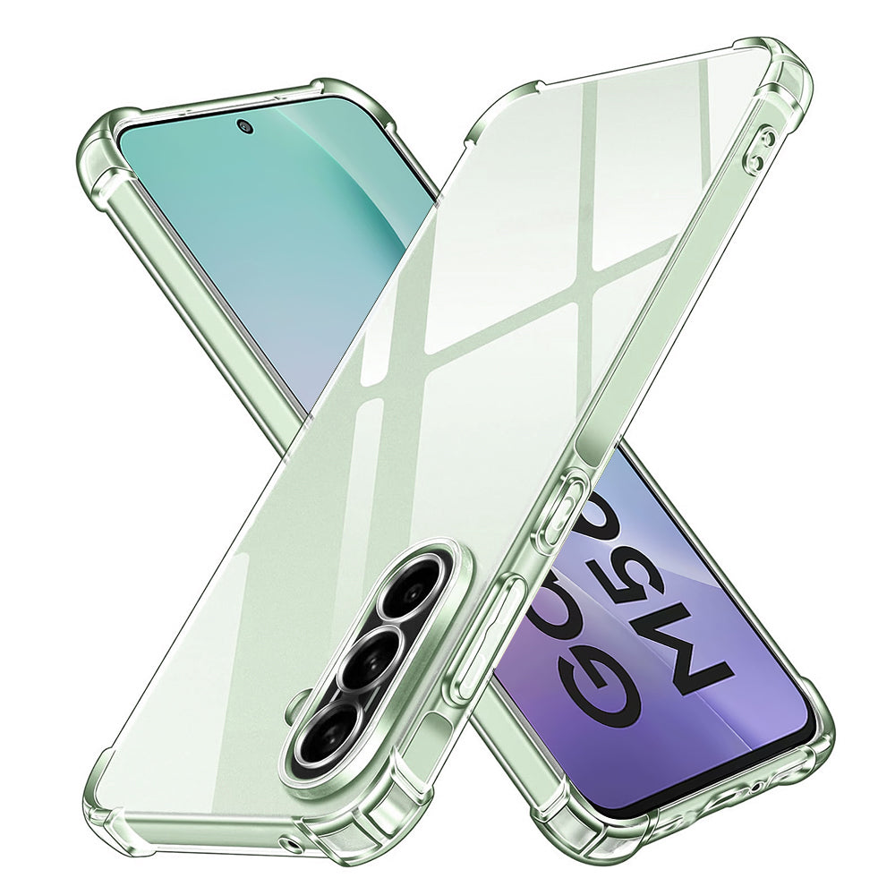 Coque pour Samsung Galaxy M56 M566, Techsuit, Antichoc Claire, Transparente