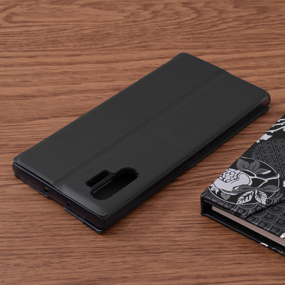 Coque pour Samsung Galaxy Note 10+ 5G N976 / Note 10+ N975, Techsuit, eFold, Noire