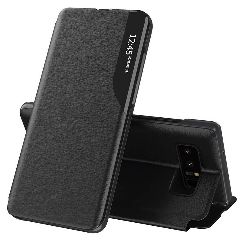 Coque pour Samsung Galaxy Note 8 N950, Techsuit, eFold, Noire