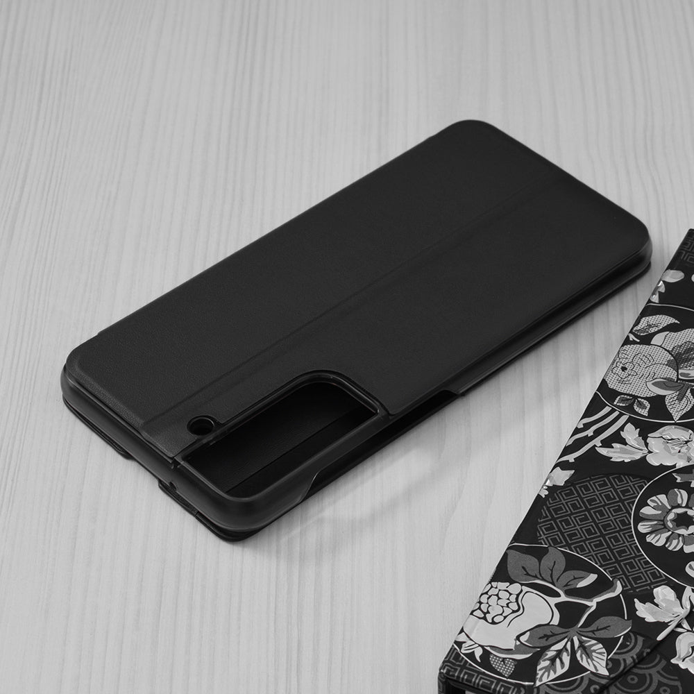 Coque pour Samsung Galaxy S21 FE 5G G990, Techsuit, eFold, Noire