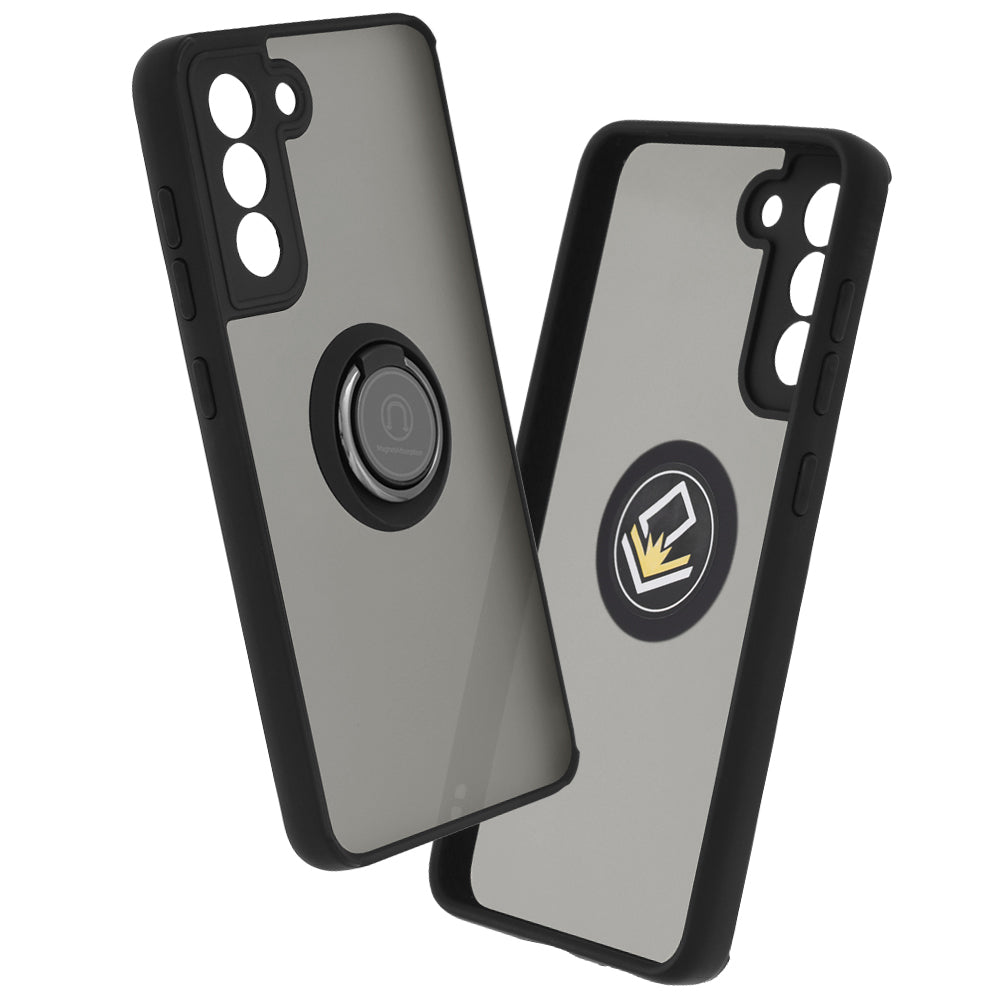 Hoes voor Samsung Galaxy S21 FE 5G G990, Techsuit, Glinth, Zwart