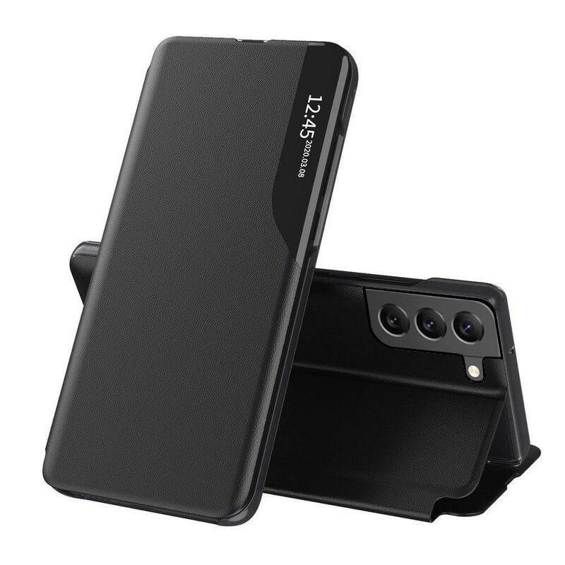 Coque pour Samsung Galaxy S22 5G S901, Techsuit, eFold, Noire