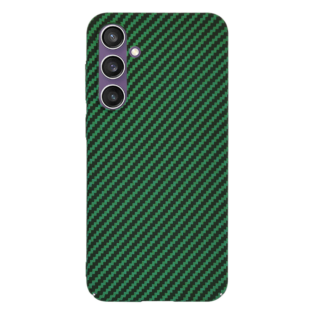 Coque pour Samsung Galaxy S23 FE S711, Techsuit, Carbonite FiberShell, Vert