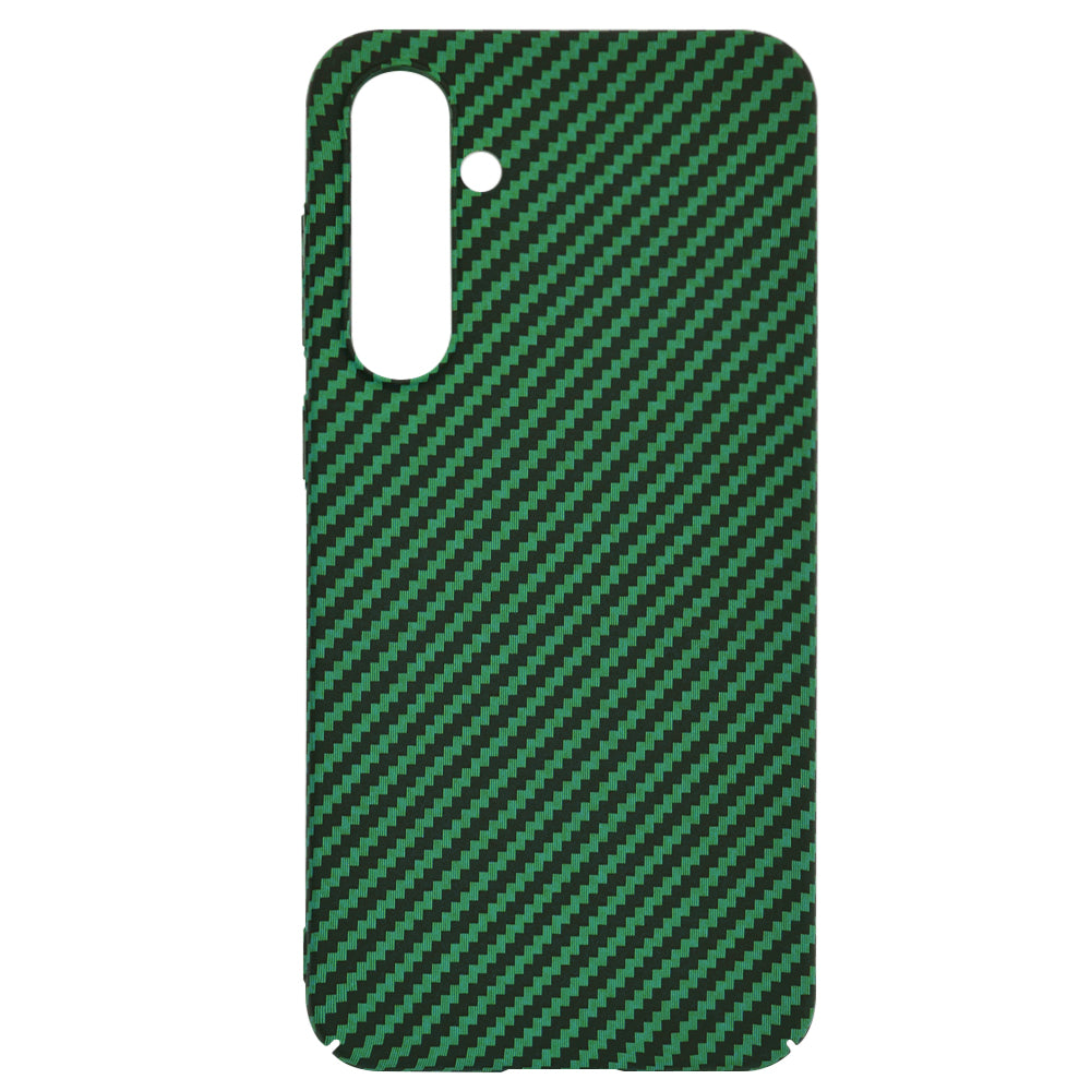 Coque pour Samsung Galaxy S23 FE S711, Techsuit, Carbonite FiberShell, Vert