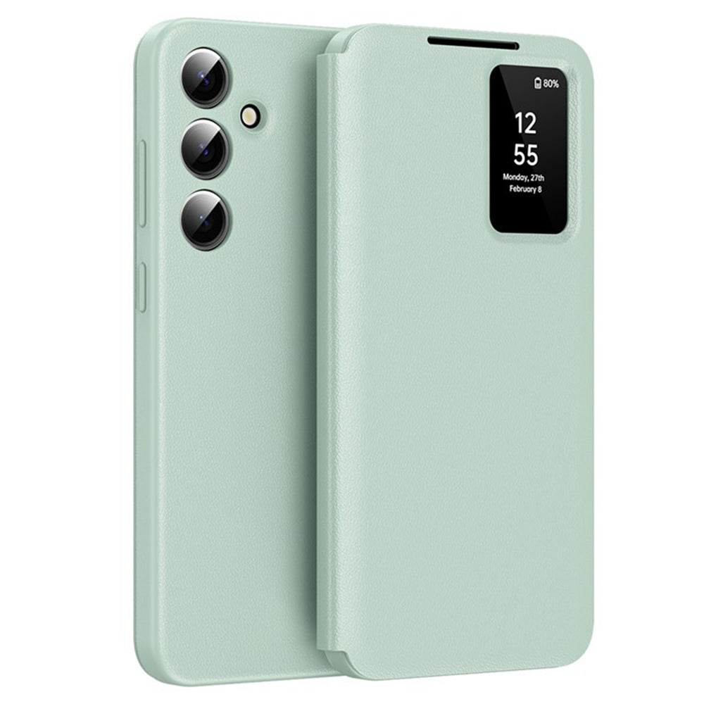 Coque pour Samsung Galaxy S23 FE S711, Techsuit, SmartView, Vert