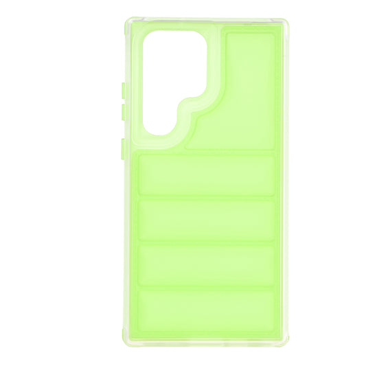 Coque pour Samsung Galaxy S23 FE S711, Techsuit, Wave Shield, Vert