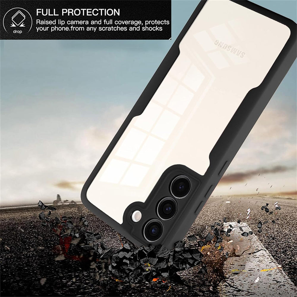 Case for Samsung Galaxy S23+ S916, Techsuit, ColorVerse 360, Black