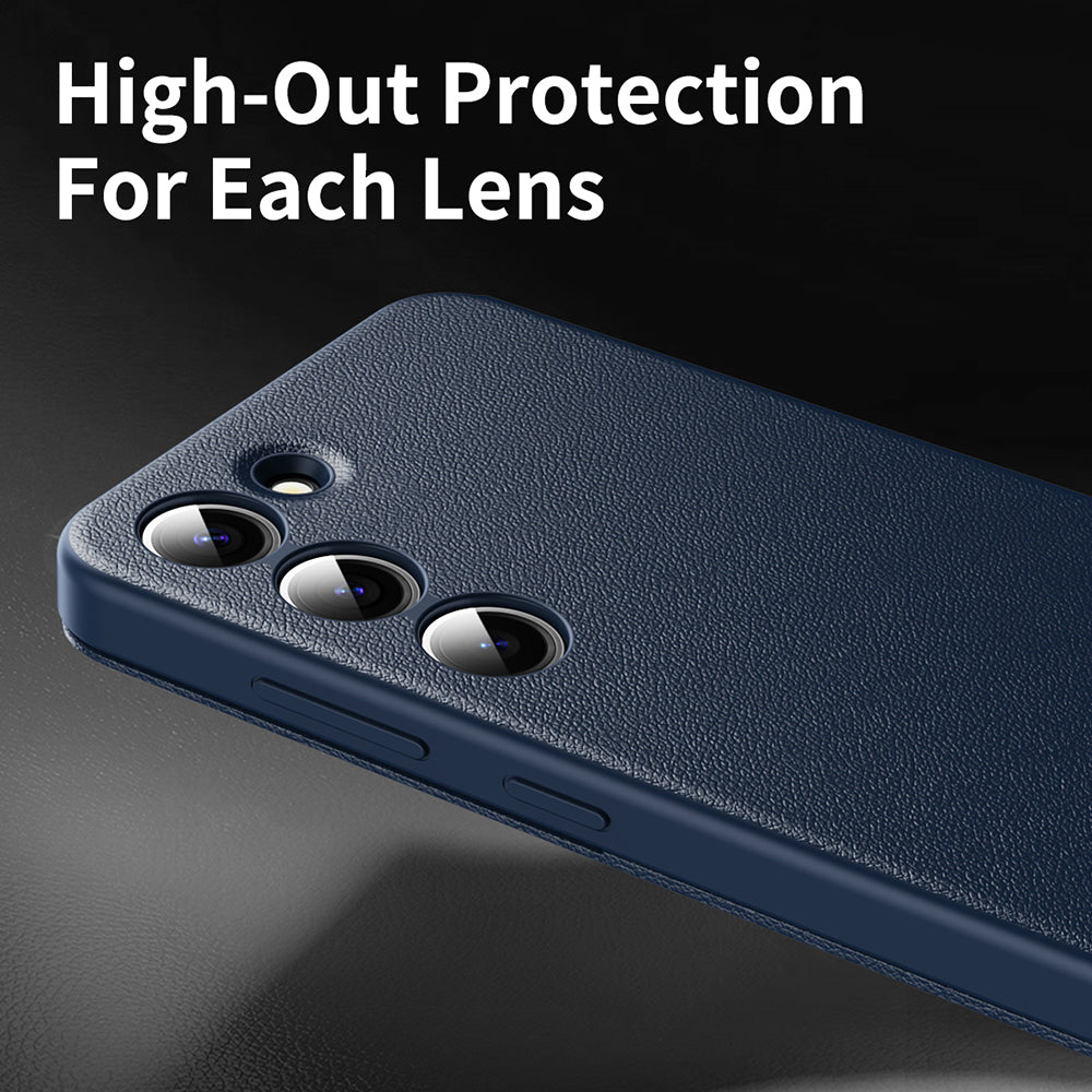 Coque pour Samsung Galaxy S23+ S916, Techsuit, SmartView, Bleue