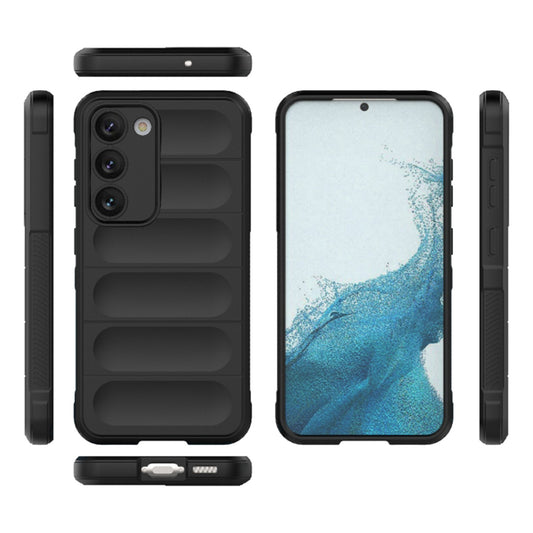 Hoesje voor Samsung Galaxy S23 S911, Techsuit, Magic Shield, Zwart