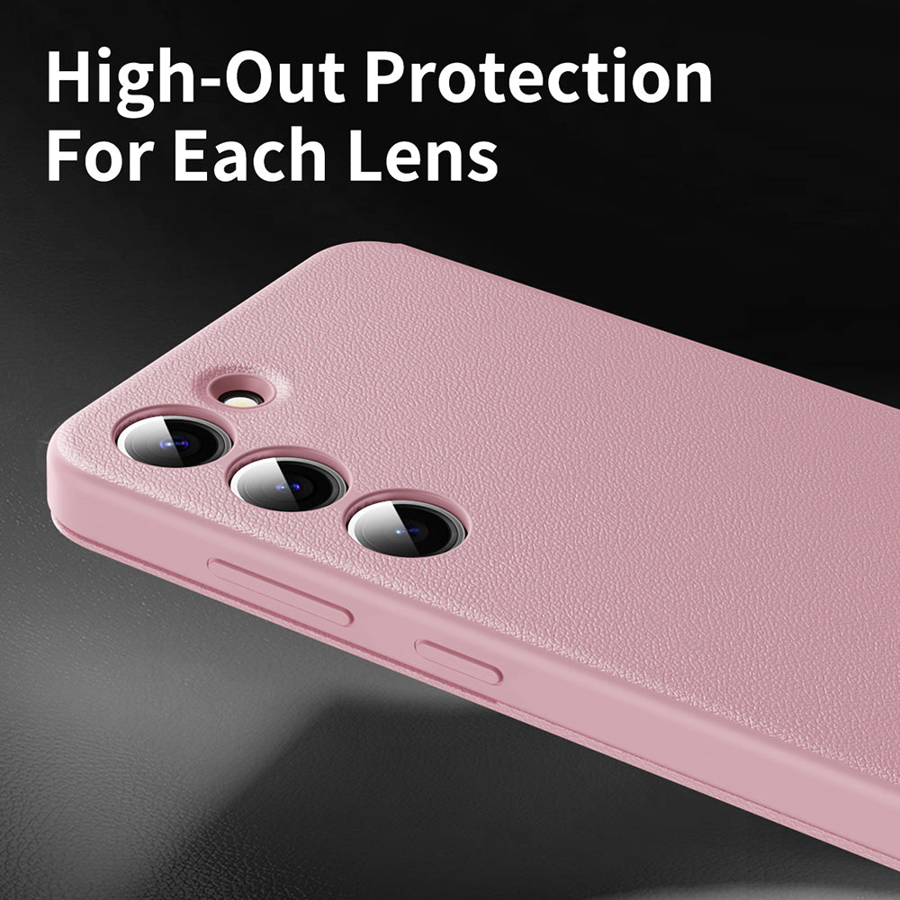 Coque pour Samsung Galaxy S23 S911, Techsuit, SmartView, Rose