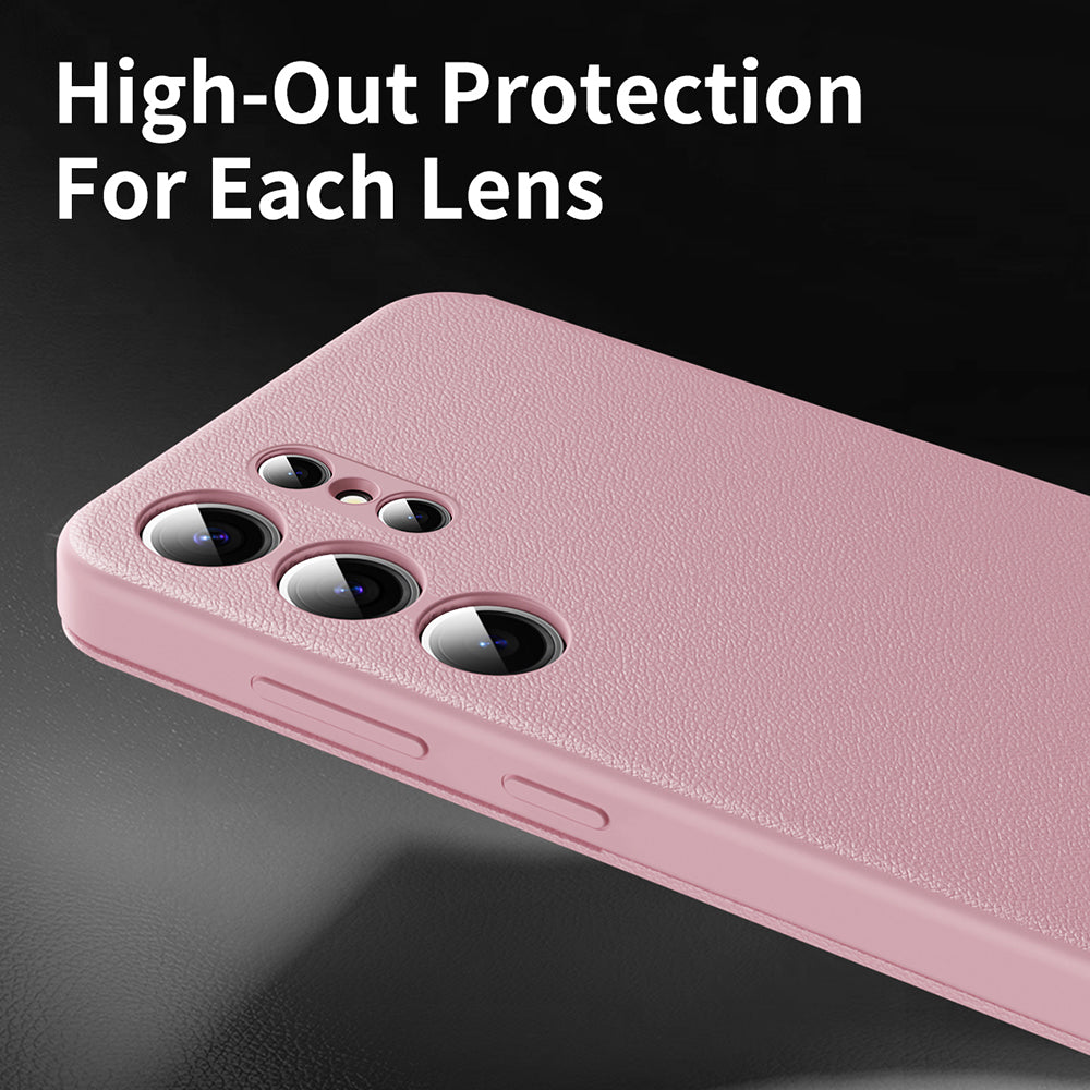 Coque pour Samsung Galaxy S23 Ultra S918, Techsuit, SmartView, Rose