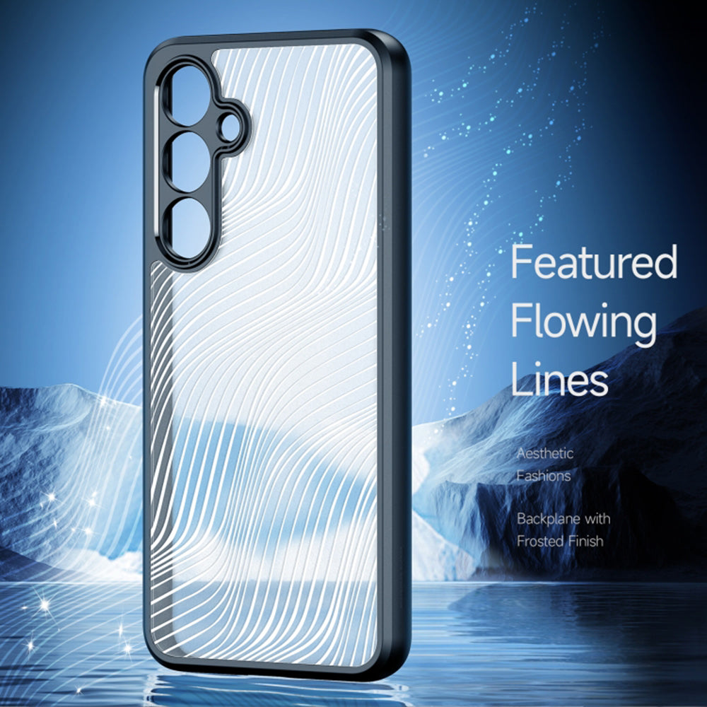 Hülle für Samsung Galaxy S24 FE S721, DUX DUCIS, Aimo, Schwarz