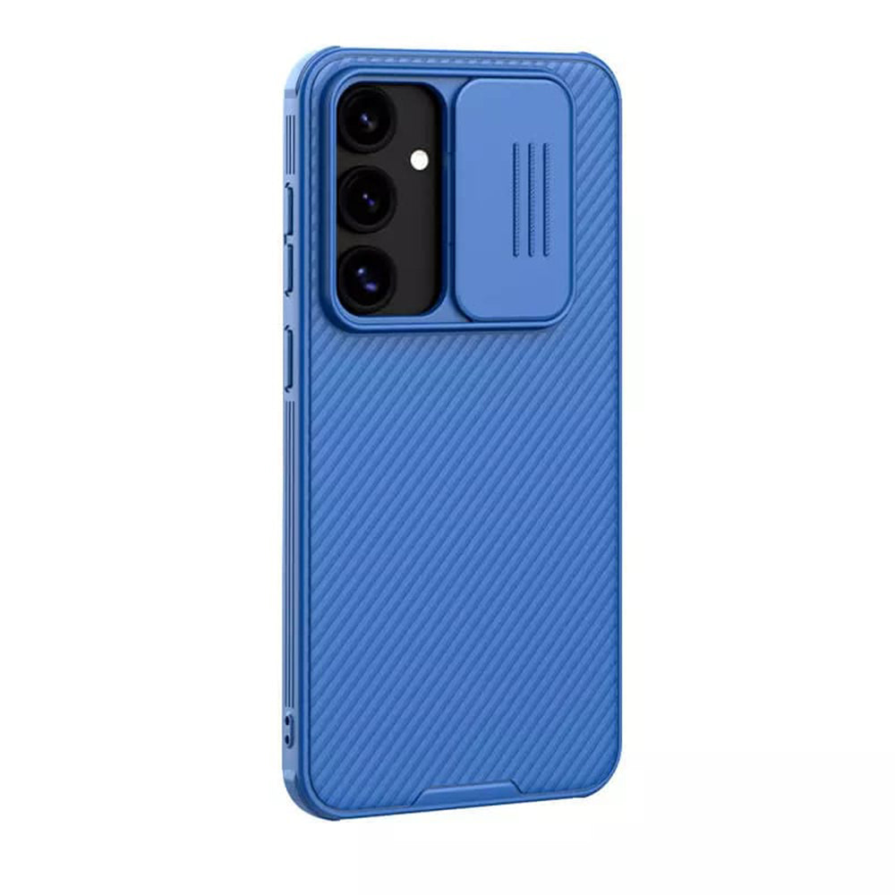 Hoes voor Samsung Galaxy S24 FE S721, Nillkin, CamShield Pro, Blauw
