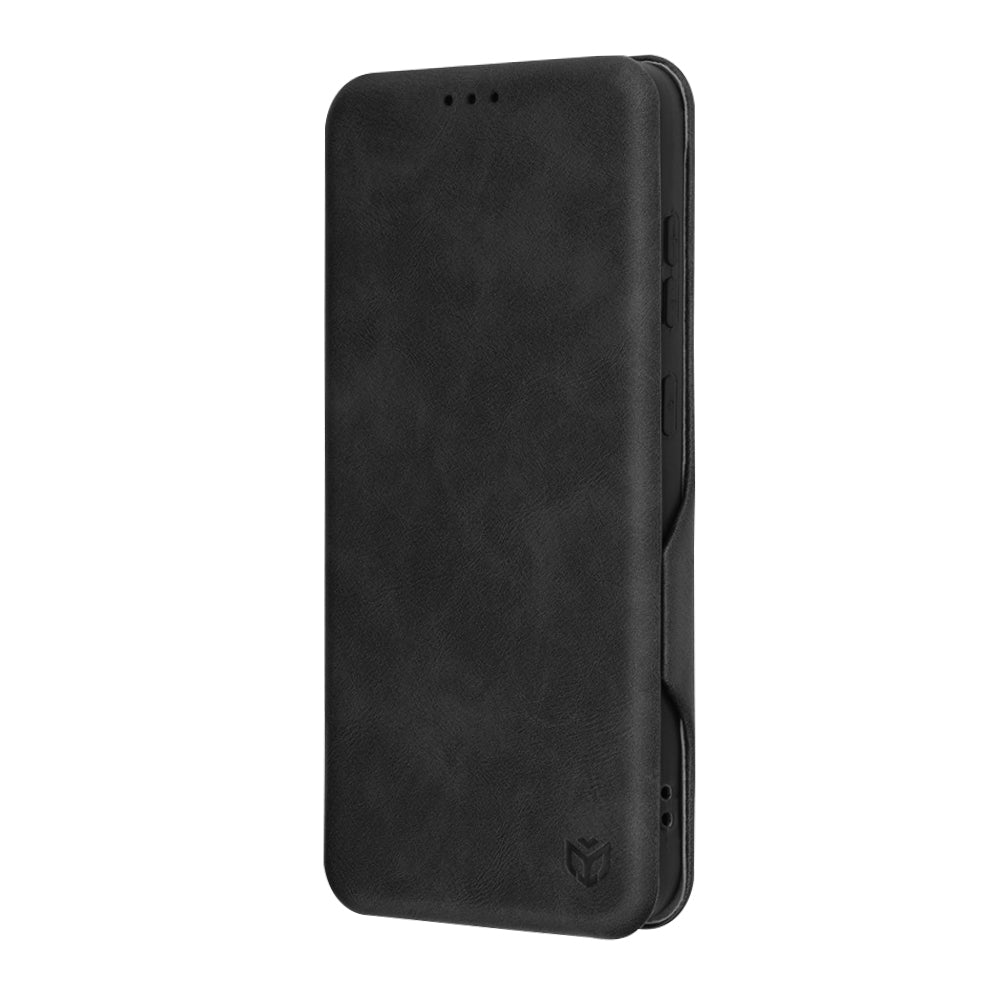 Coque pour Samsung Galaxy S24 FE S721, Techsuit, Safe Wallet Plus, Noire