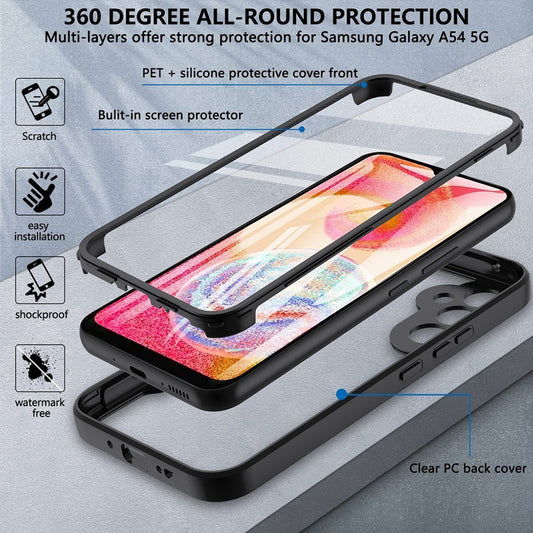 Coque pour Samsung Galaxy S24+ S926, Techsuit, ColorVerse 360, Rose