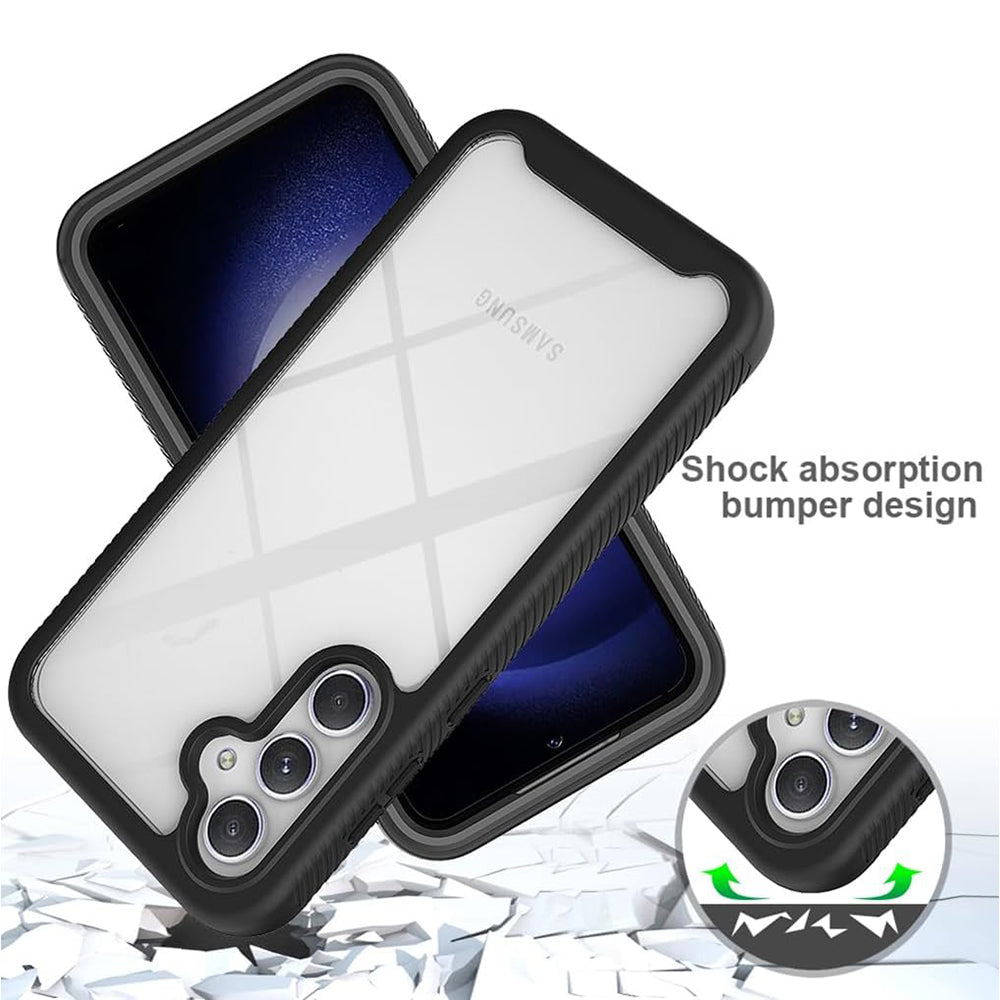Coque pour Samsung Galaxy S24+ S926, Techsuit, Defense360 Pro, Noire