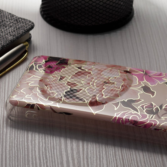 Coque pour Samsung Galaxy S24+ S926, Techsuit, Marble, Beige
