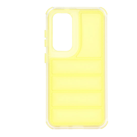Coque pour Samsung Galaxy S24+ S926, Techsuit, Wave Shield, Jaune