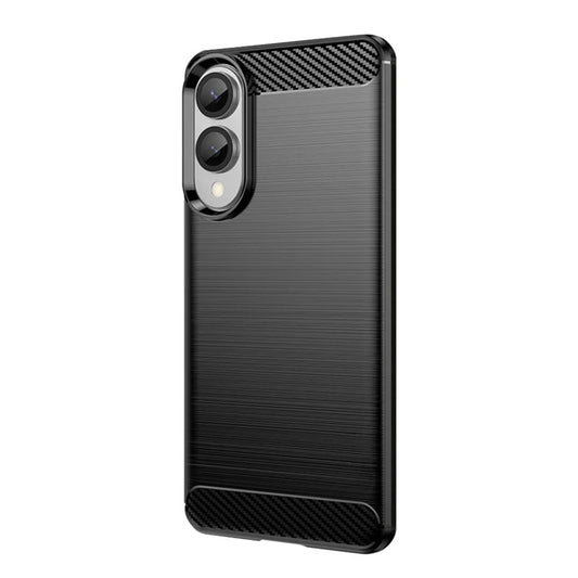 Hoes voor Samsung Galaxy S25 Edge S937, Techsuit, Carbon, Zwart