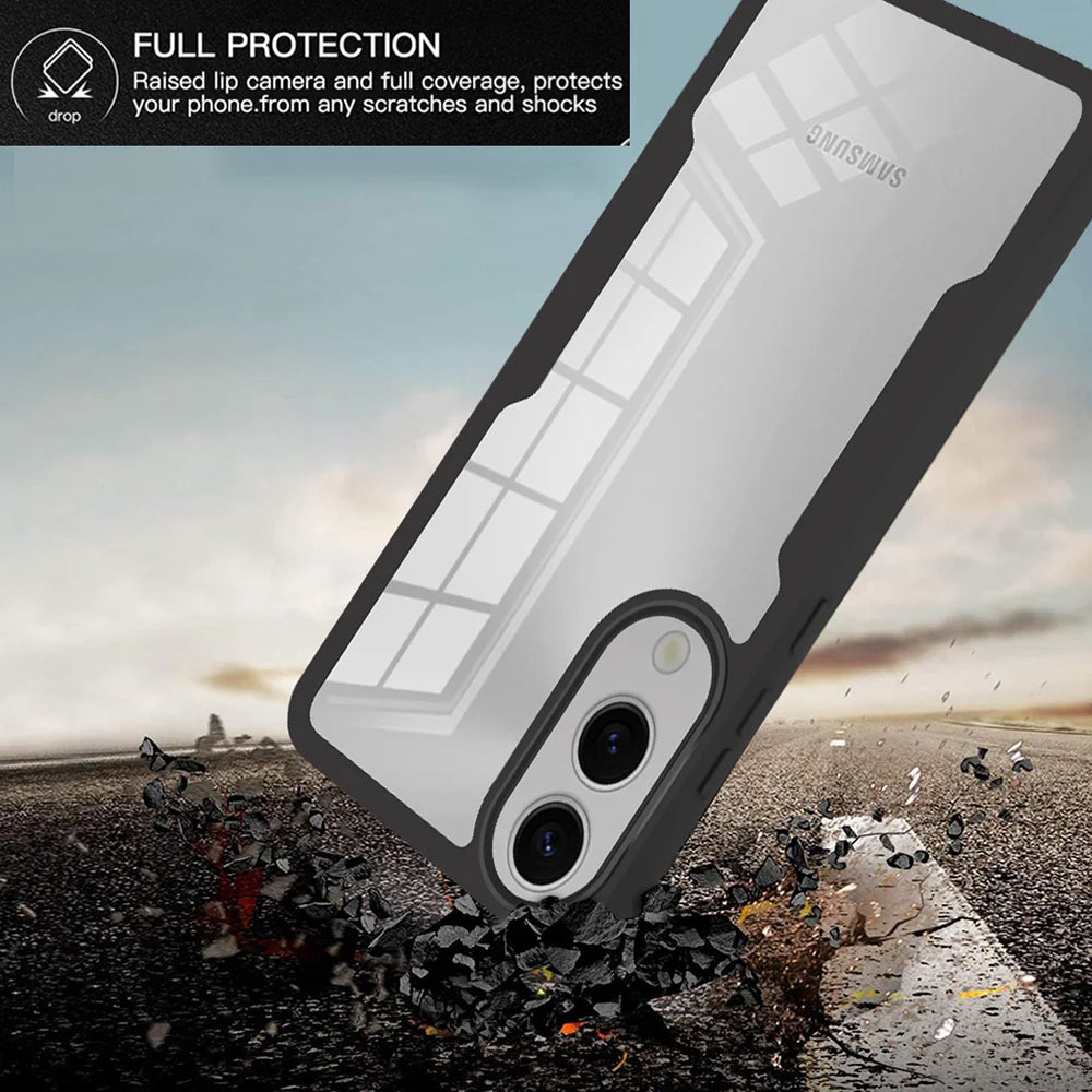 Coque pour Samsung Galaxy S25 Edge S937, Techsuit, ColorVerse 360, Noire