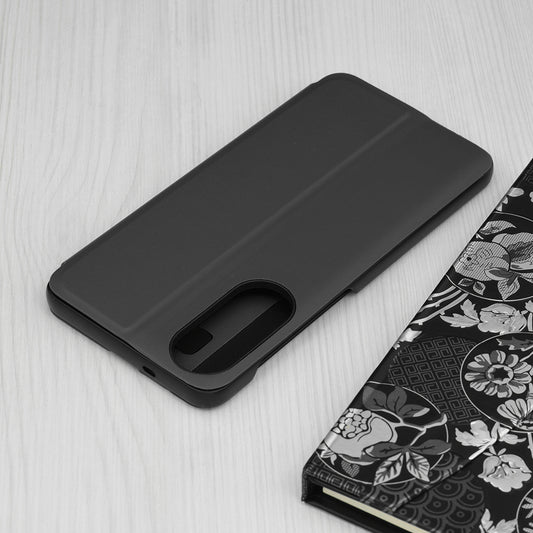 Coque pour Samsung Galaxy S25 Edge S937, Techsuit, eFold, Noire