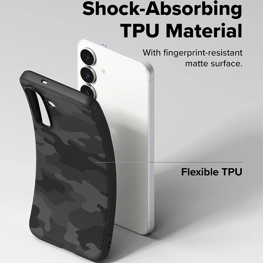 Hoes voor Samsung Galaxy S25 FE, Ringke, Onyx, Camouflage