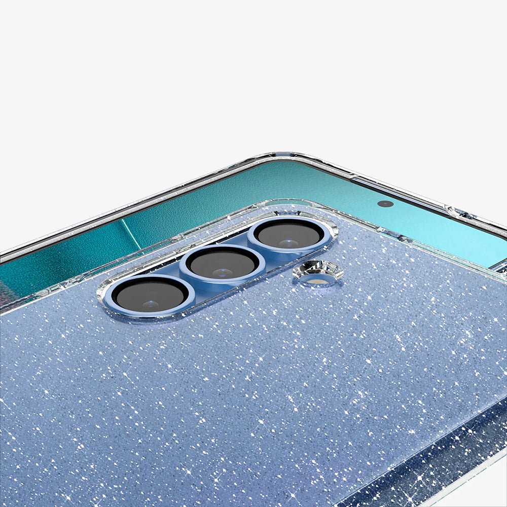 Étui pour Samsung Galaxy S25+ S936, Spigen, Liquid Crystal Glitter, Transparent