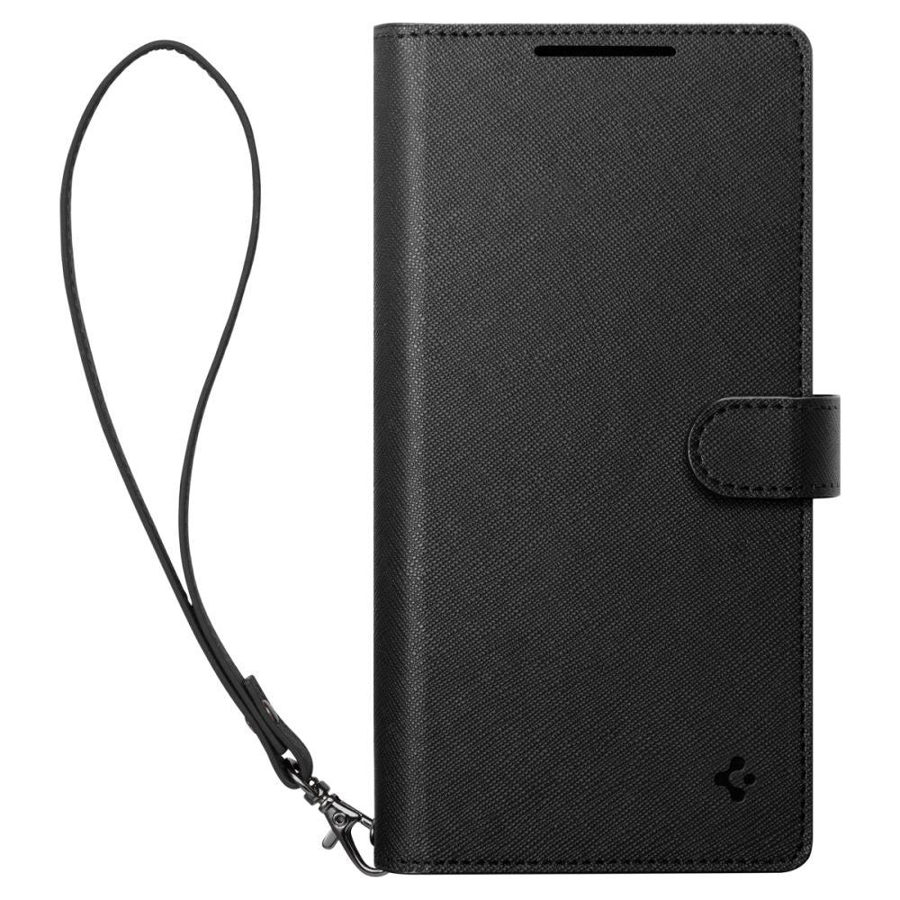 Étui pour Samsung Galaxy S25+ S936, Spigen, Wallet S, Noir ACS09125