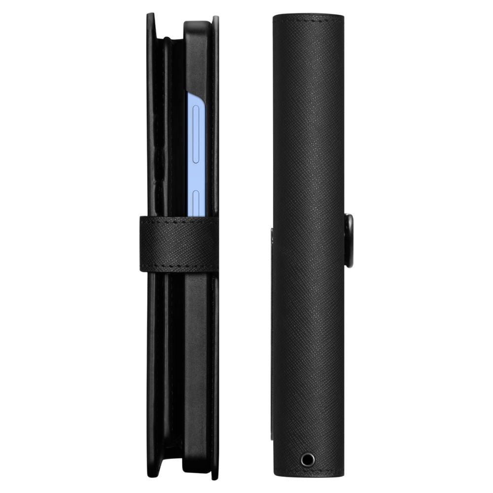 Étui pour Samsung Galaxy S25+ S936, Spigen, Wallet S, Noir ACS09125