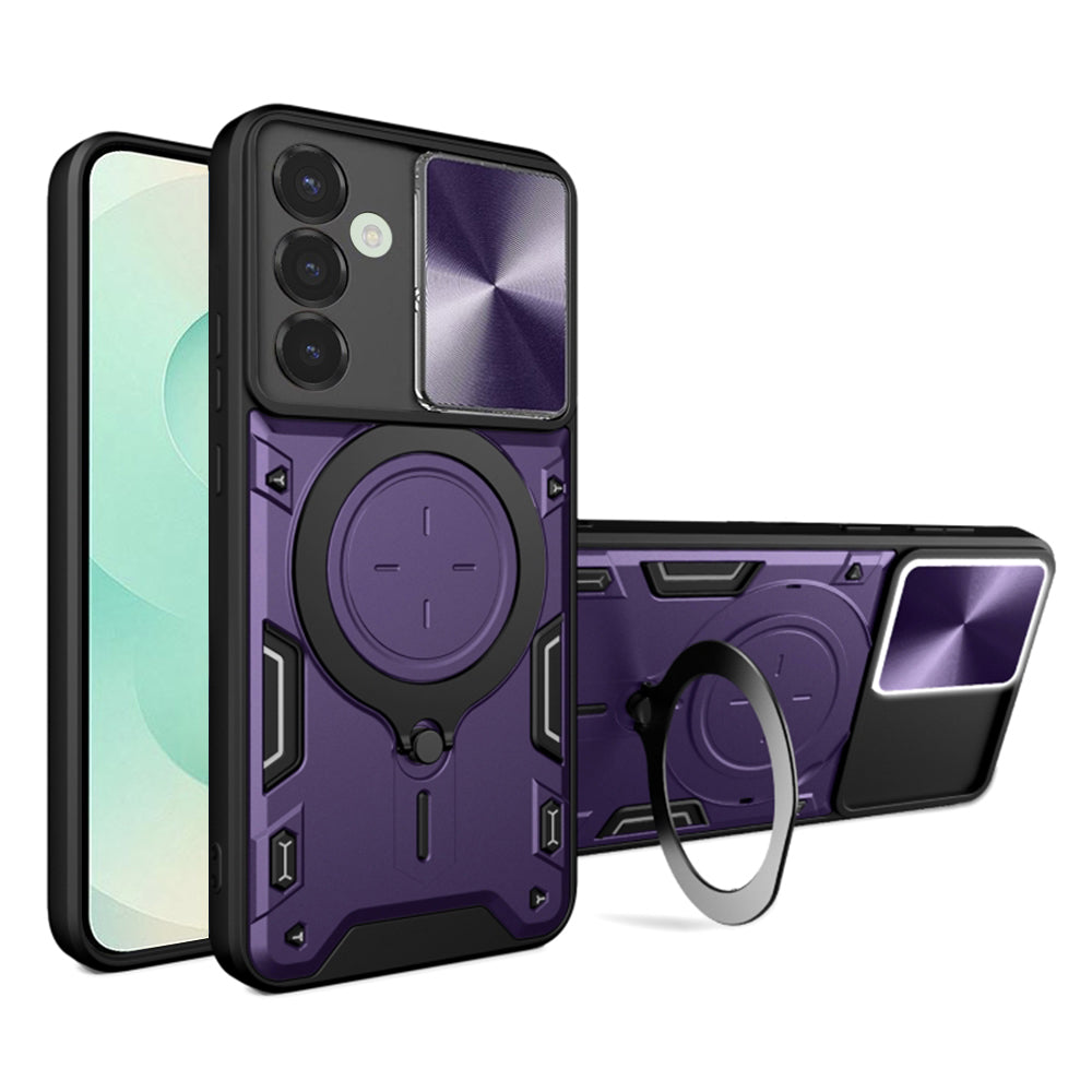 Coque pour Samsung Galaxy S25+ S936, Techsuit, CamGuard Pro, Violet