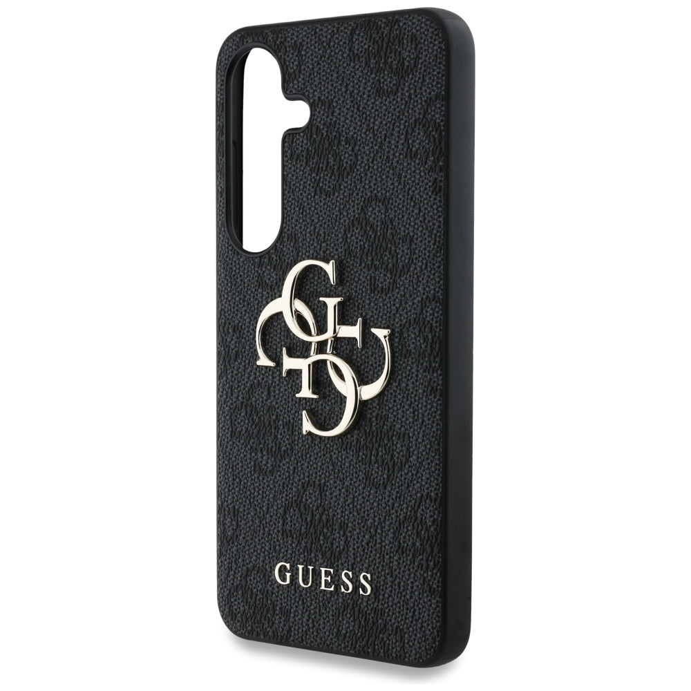 Hülle für Samsung Galaxy S25 S931, Guess, 4G Big Logo, Schwarz