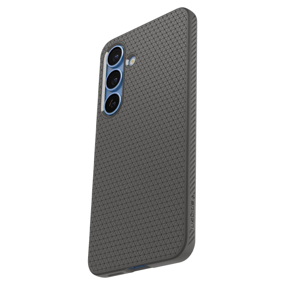 Étui pour Samsung Galaxy S25 S931, Spigen, Liquid Air, Gris