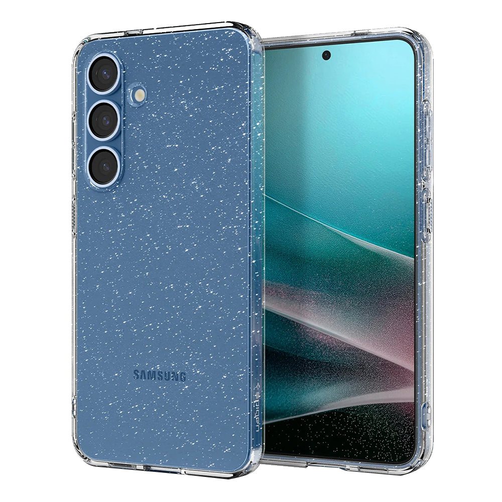 Hülle für Samsung Galaxy S25 S931, Spigen, Liquid Crystal Glitter, Transparent ACS08997