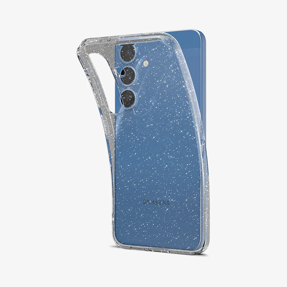 Hülle für Samsung Galaxy S25 S931, Spigen, Liquid Crystal Glitter, Transparent ACS08997