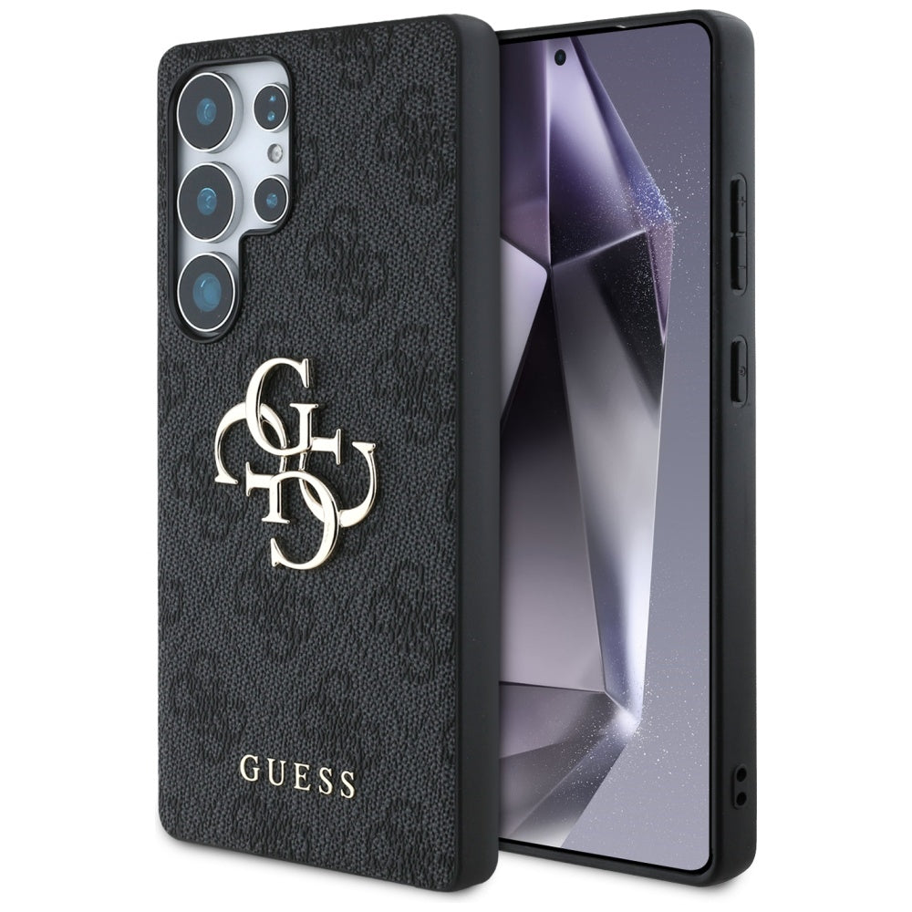 Hoes voor Samsung Galaxy S25 Ultra S938, Guess, 4G Big Logo, Zwart