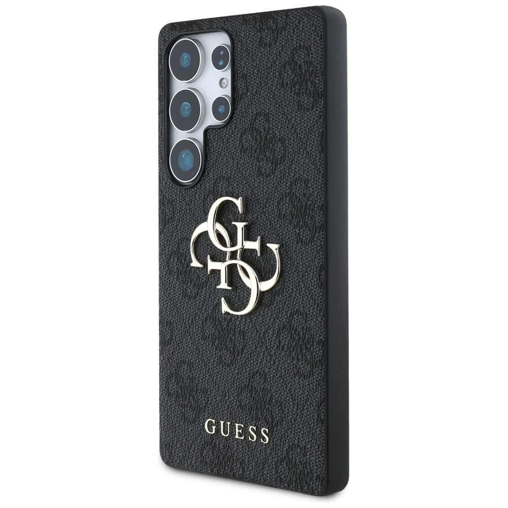 Hoes voor Samsung Galaxy S25 Ultra S938, Guess, 4G Big Logo, Zwart